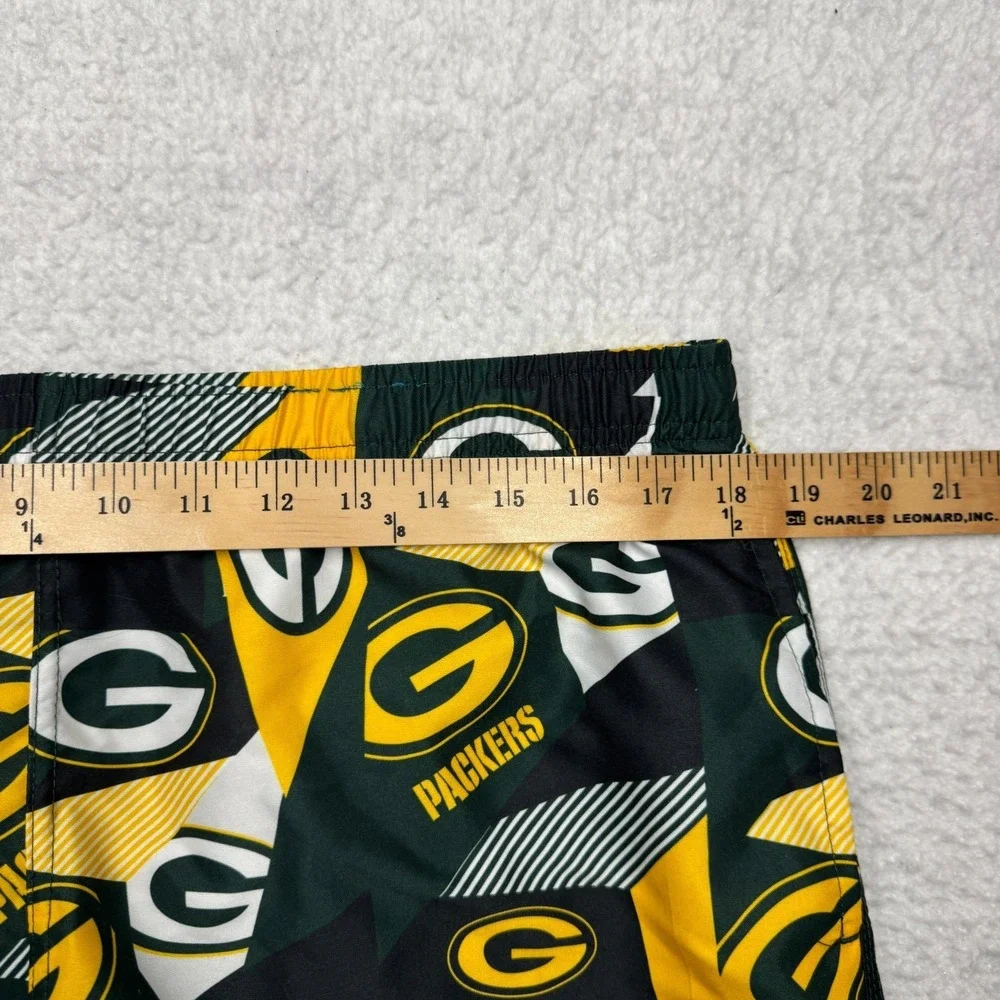Green Bay Packers NFL‎ Team Apparel Lined Swim Trunks Suit Men's Size XL